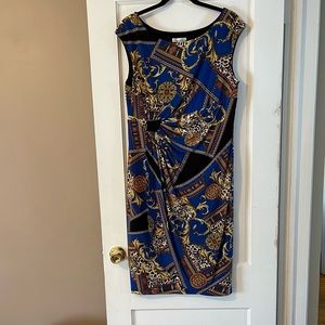 Sleeveless Dress barn print dress